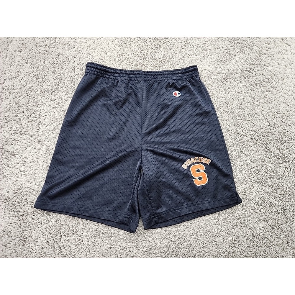 Vintage Syracuse Orange Mesh Shorts Mens Small NCAA Basketball Champion Navy